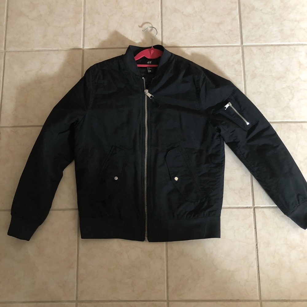 H&M Flight Jacket Black